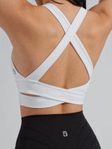 Thumbnail 1 of Alpha Sports Bra - White, 1 of 10