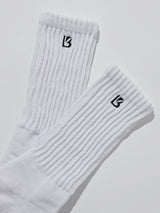 Thumbnail 2 of 3 Pack Scrunch Sock - White, 2 of 8