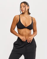 Thumbnail 4 of Plunge Butter Bra - Onyx Black, 4 of 8