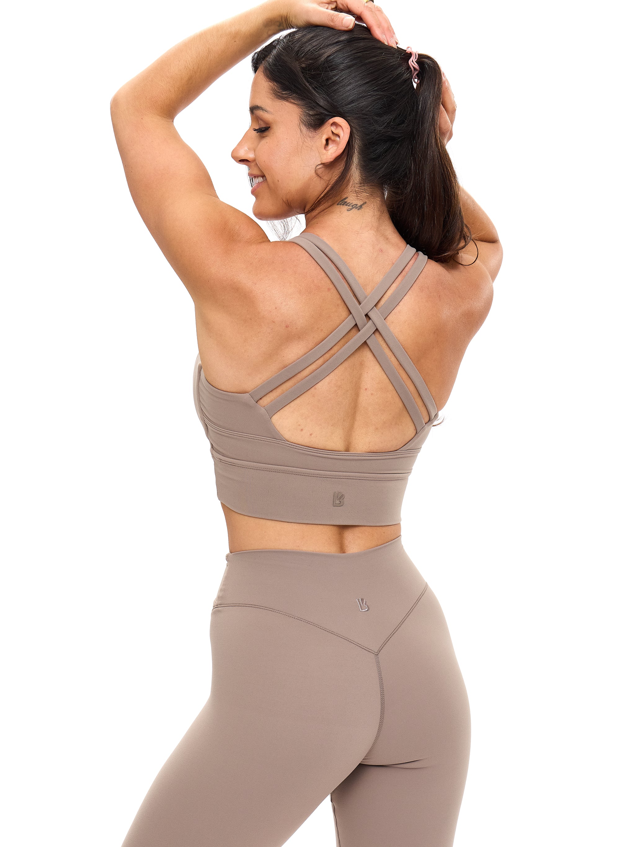 Rosa Sports Bra - Chai Latte