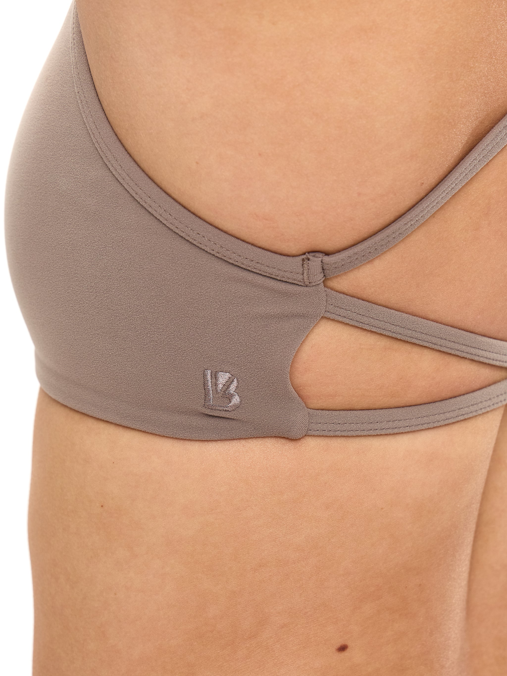 Girlfriend Reversible Sports Bra - Chai Latte and Chamomile