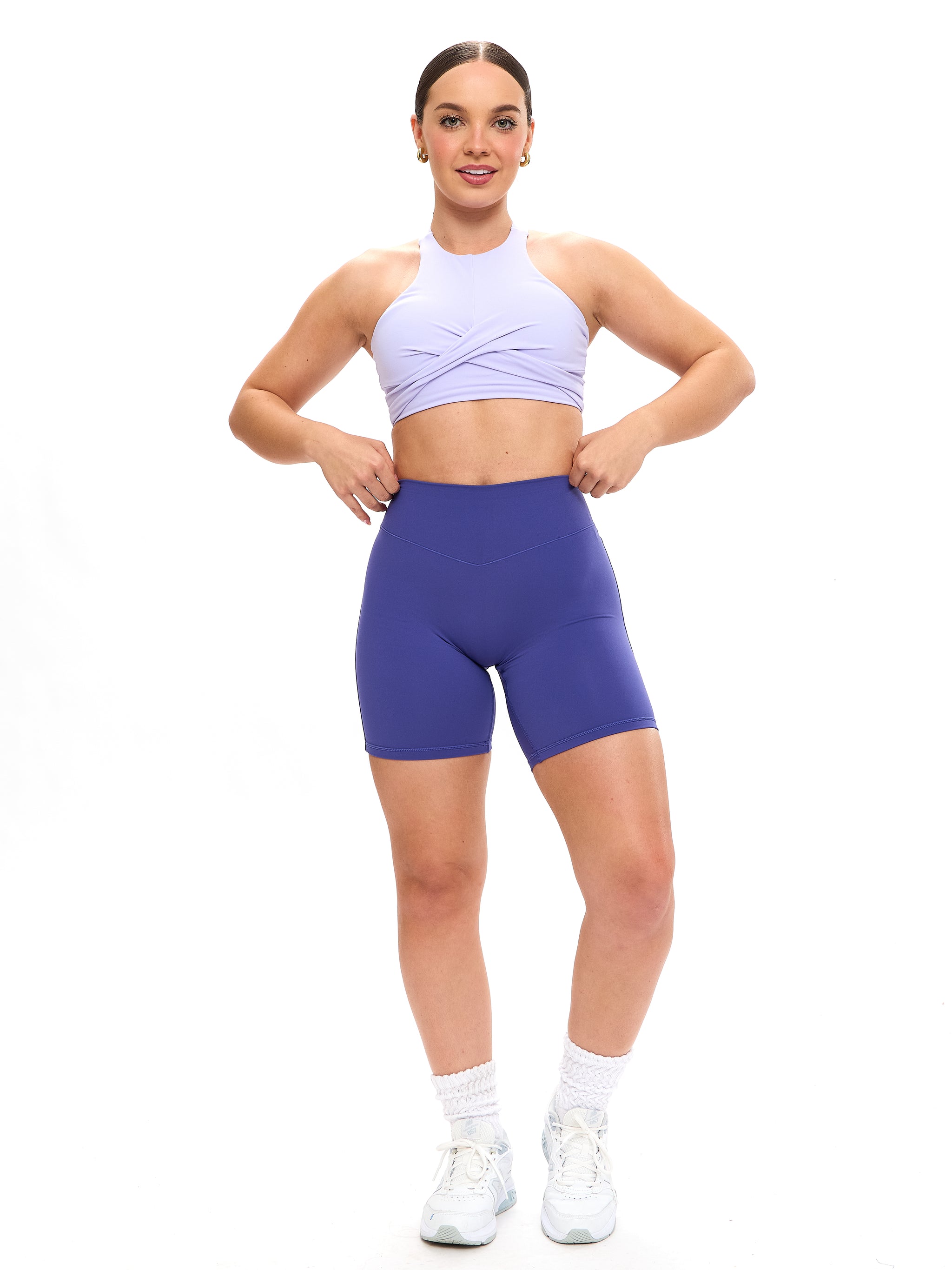 Aggressive Scrunch Short 7" - Lunar Blue