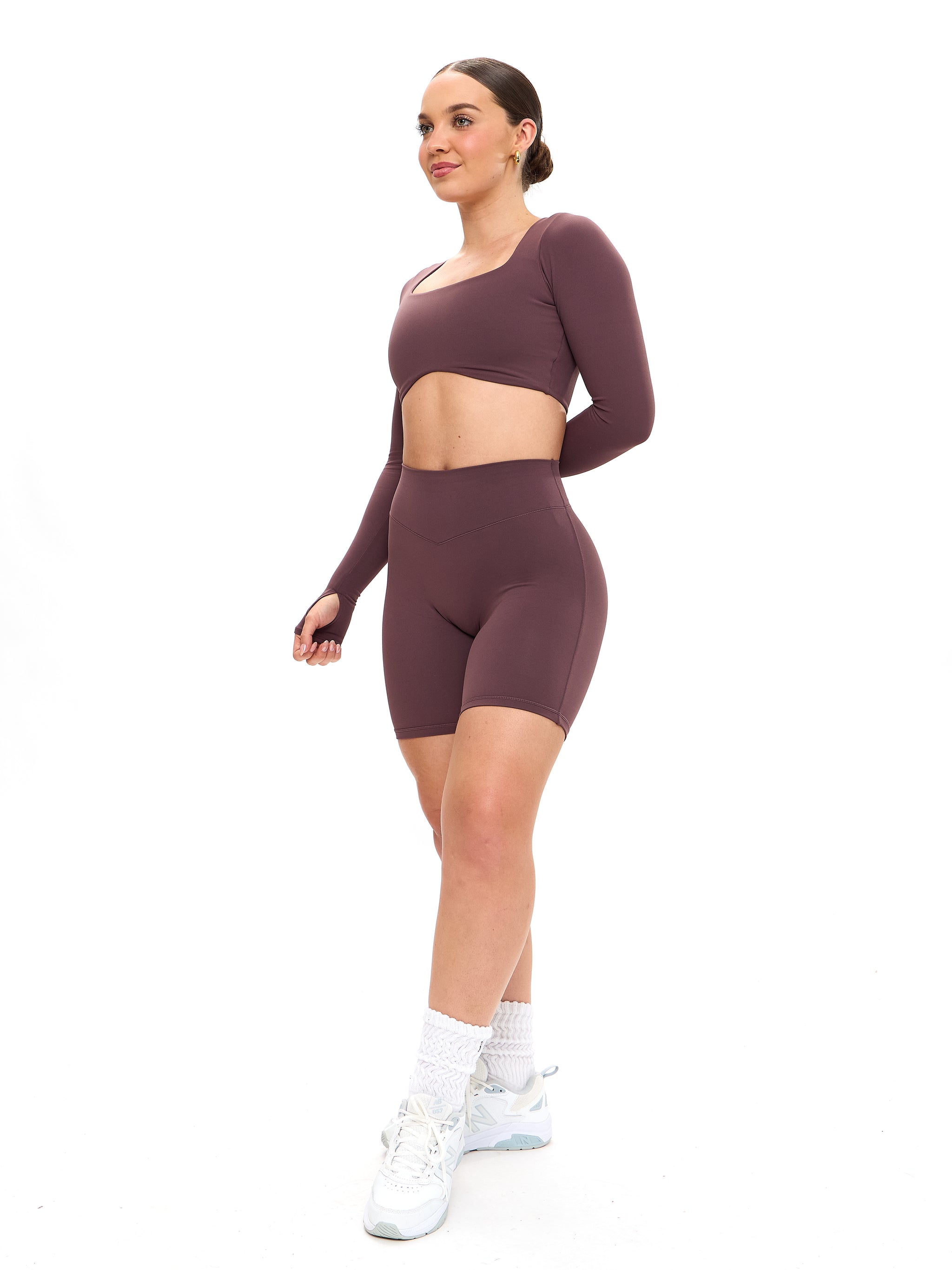 Aggressive Scrunch Short 7" - Smoked Cherry