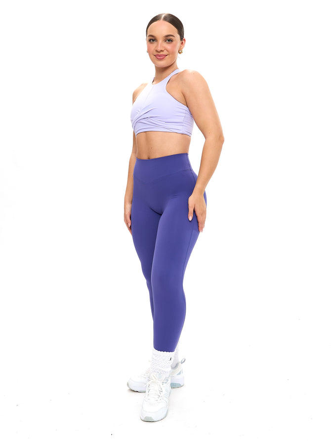 Aggressive Scrunch Legging - Lunar Blue