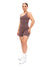 Dream Heathered Bodysuit - Mocha Berry Image 1