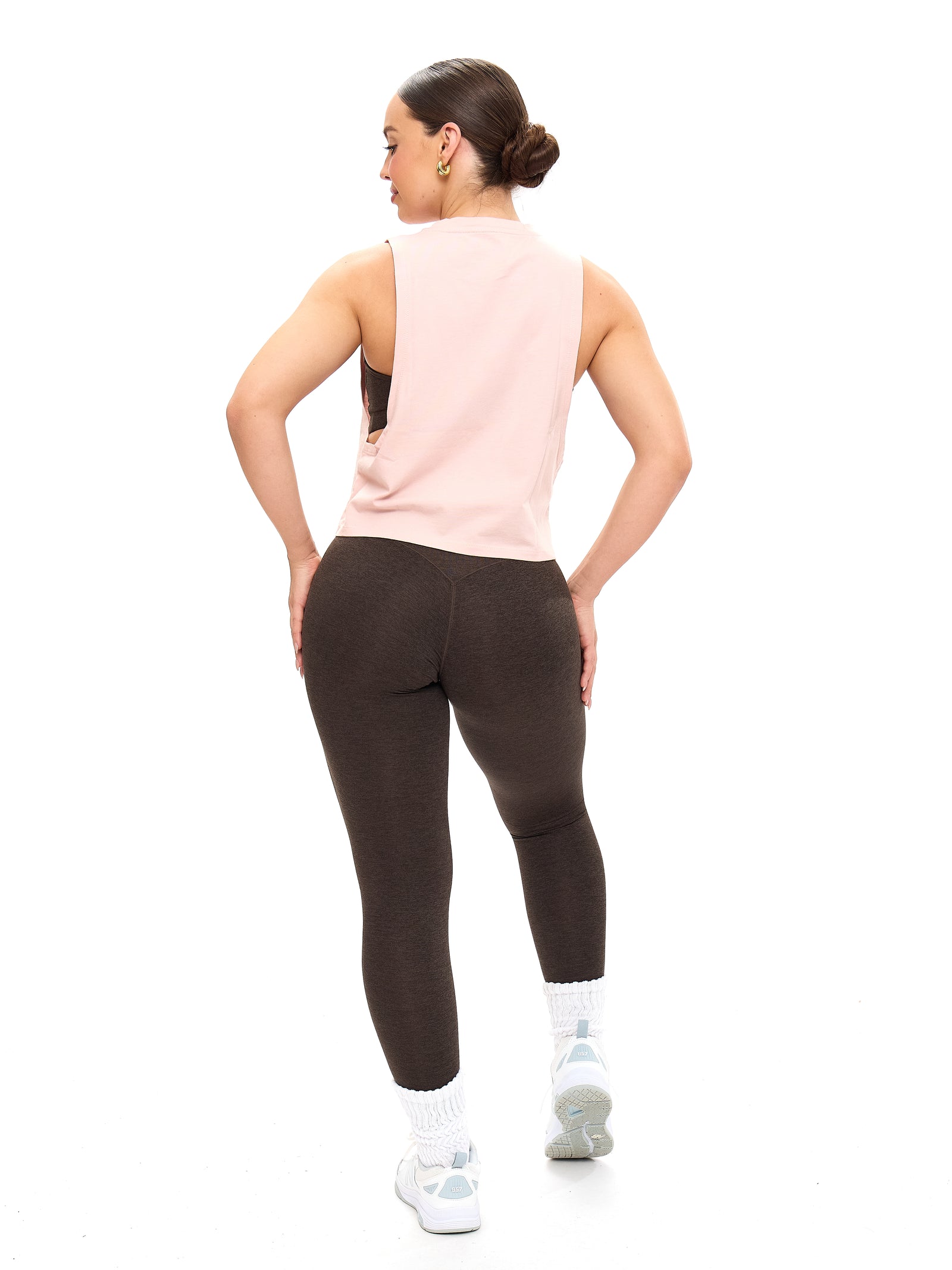 Pretty Crop Tank - Strawberry Milk