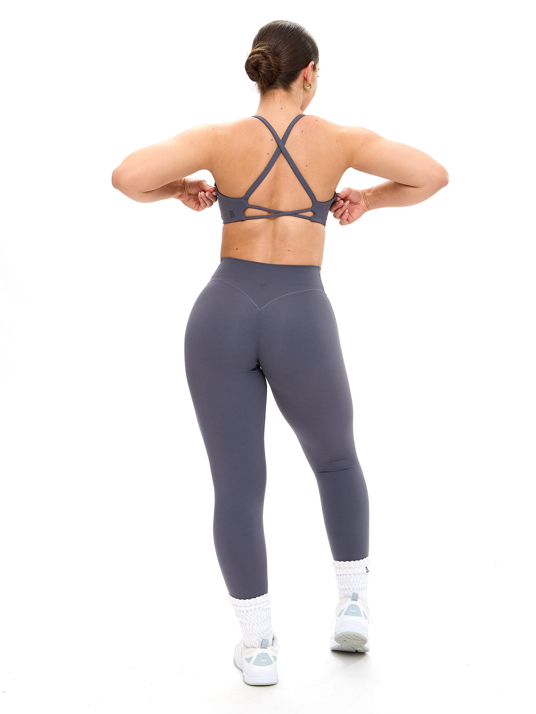 Aggressive Scrunch Legging - Blue Steel