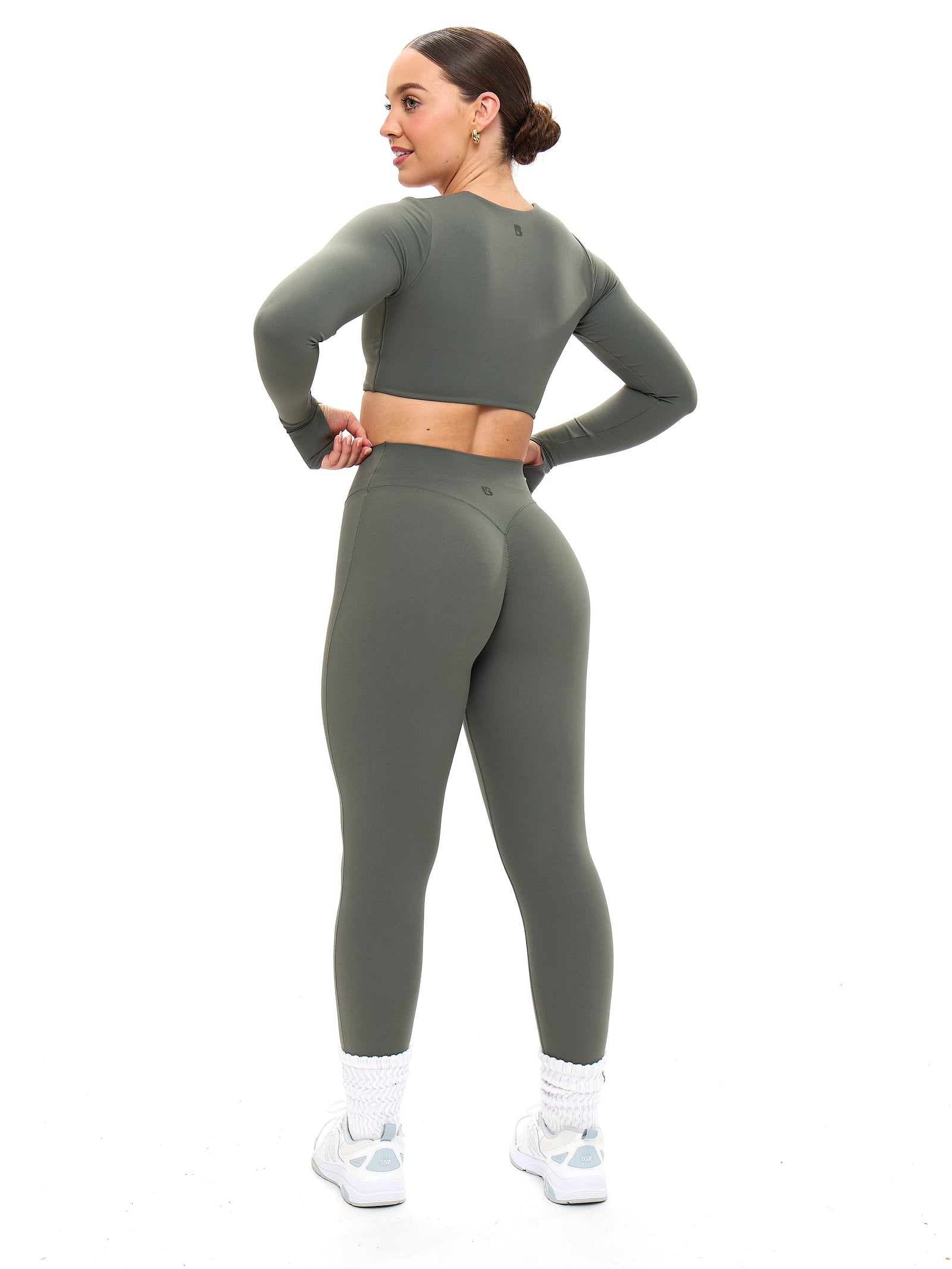 Aggressive Scrunch Legging - Shadow Sage