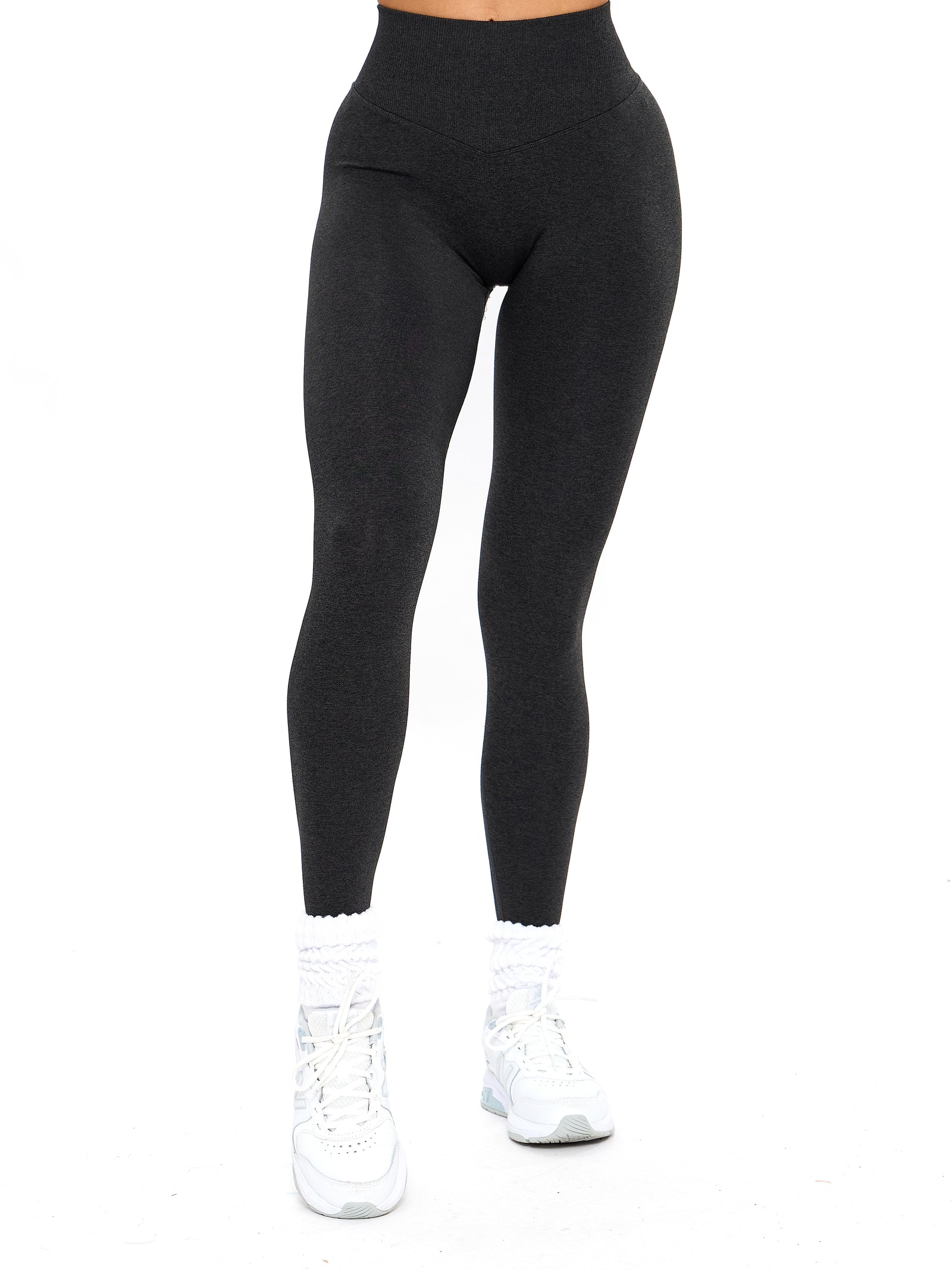 Vida Seamless Legging - Charcoal