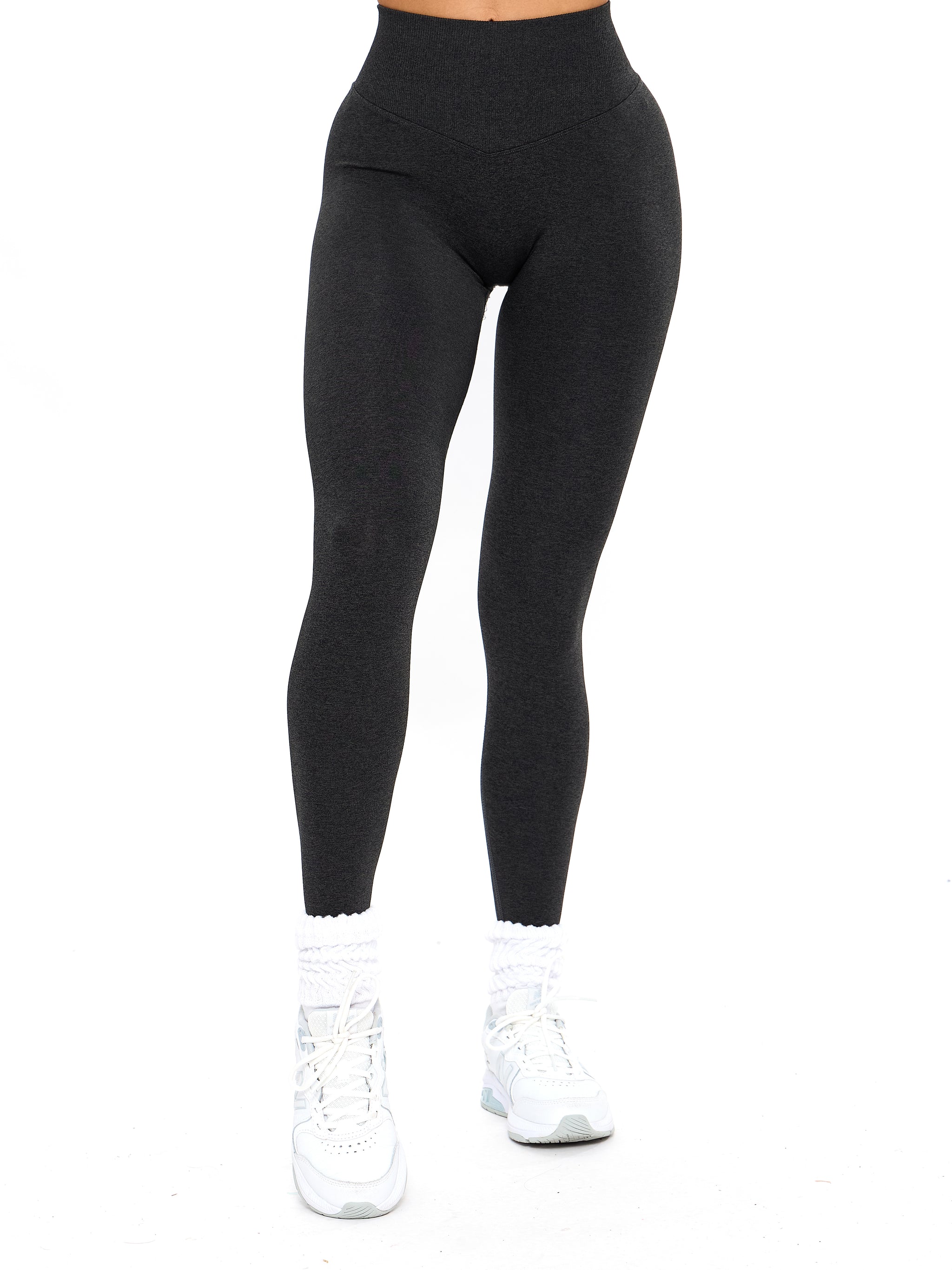 Vida Seamless Legging - Charcoal