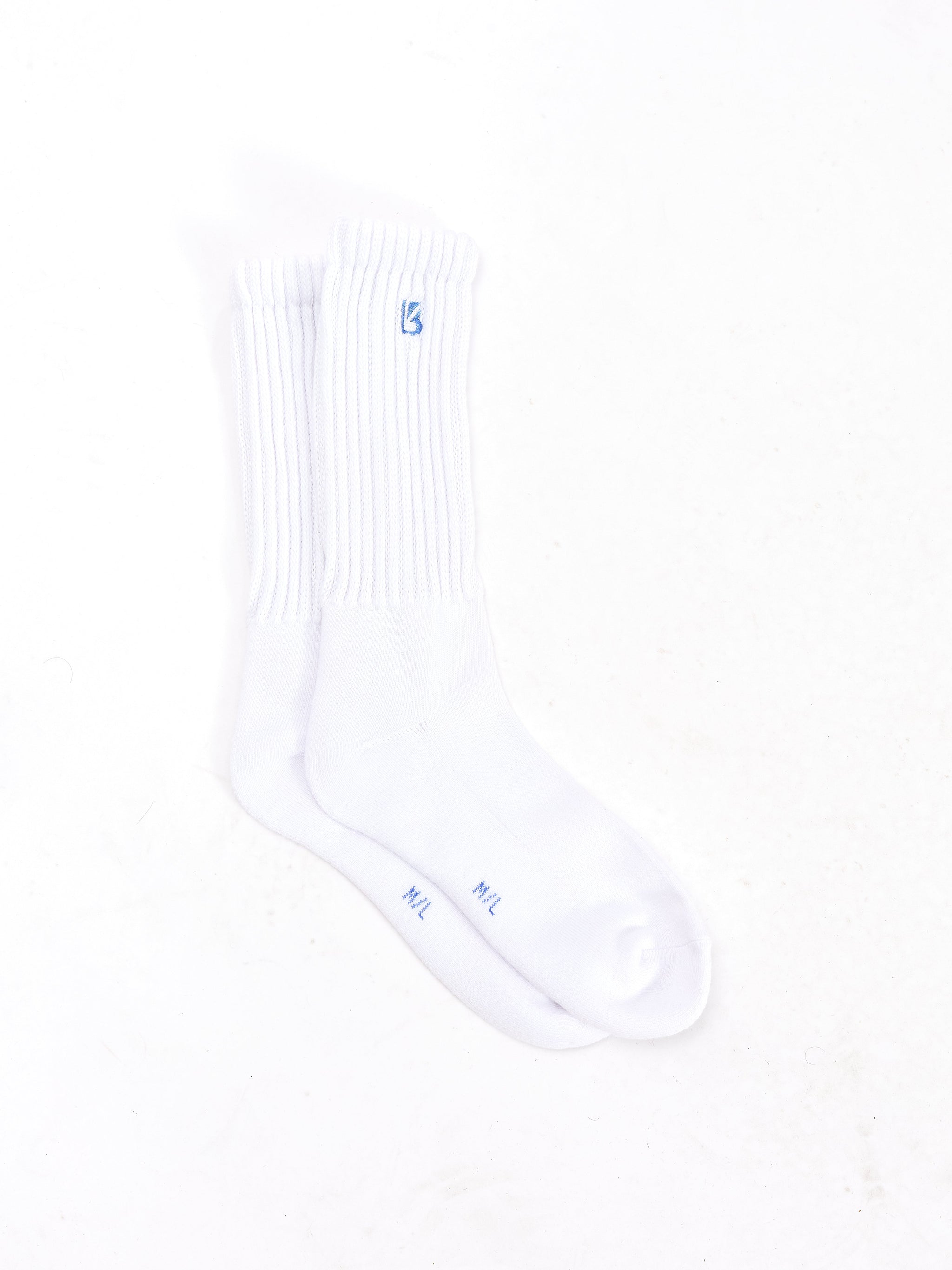 3 Pack Scrunch Socks - Multi White
