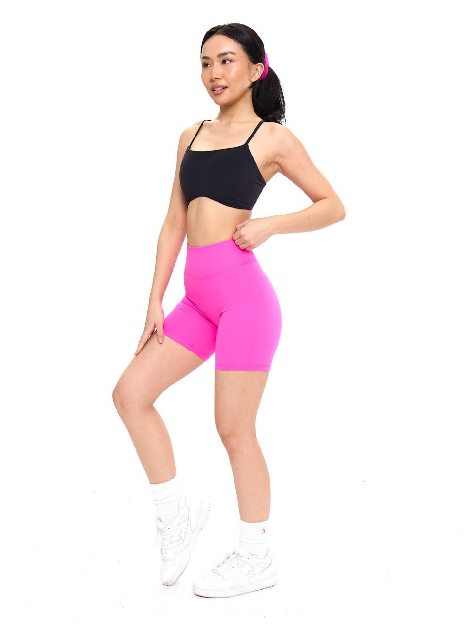 Poshknit Revolution Curve Sports Bra - Onyx Black