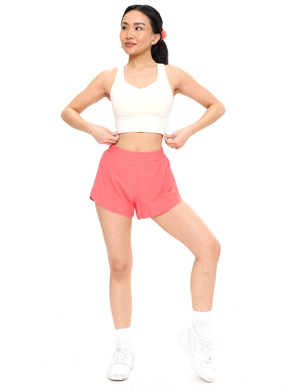 Twilight Dream Heather Sports Bra - Oat Milk