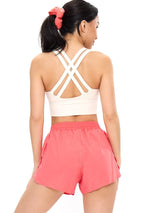 Thumbnail 5 of Twilight Dream Heather Sports Bra - Oat Milk, 5 of 8