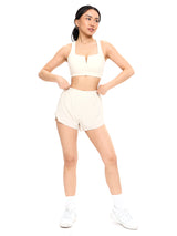 Flirty Flo Short Bikini - Oat Milk