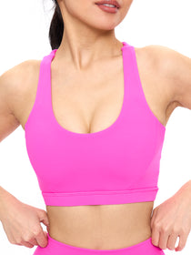 *PREORDER* Rosita Sports Bra - Candy Crush Pink