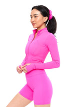 Thumbnail 8 of Phantom Waist Jacket - Hibiscus, 8 of 9