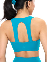 Thumbnail 5 of Nubre Notch Sports Bra - Mar, 5 of 5