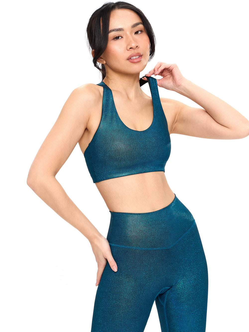 Sol Sports Bra - Siren Holographic