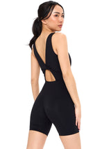 Thumbnail 3 of Perform Reversible Bodysuit - Onyx Black, 3 of 9