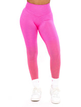 Thumbnail 4 of Vida Seamless Legging - Sunrise Ombre, 4 of 7