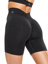 Thumbnail 1 of Vida Seamless Short - Charcoal, 1 of 9