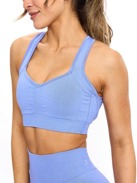 Vida Seamless Sports Bra - Azul