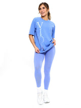 Thumbnail 2 of Vida Short Sleeve Tee - Azul, 2 of 5