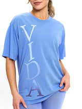 Thumbnail 1 of Vida Short Sleeve Tee - Azul, 1 of 5