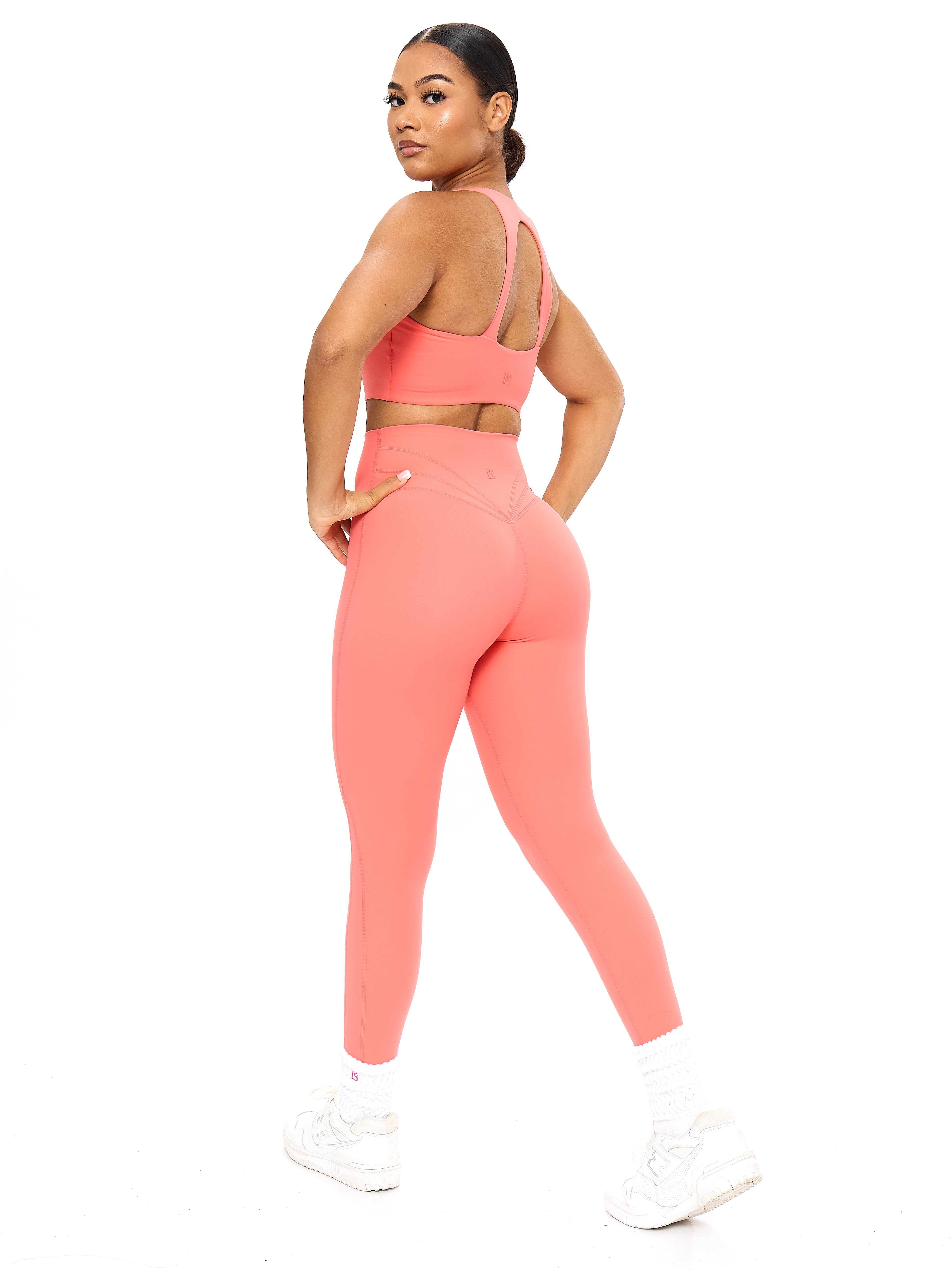 Buffbunny(バフバニー)トレンカ　スターラップ・レギンス　アクティブ Legacy Legging - Tequila Sunrise