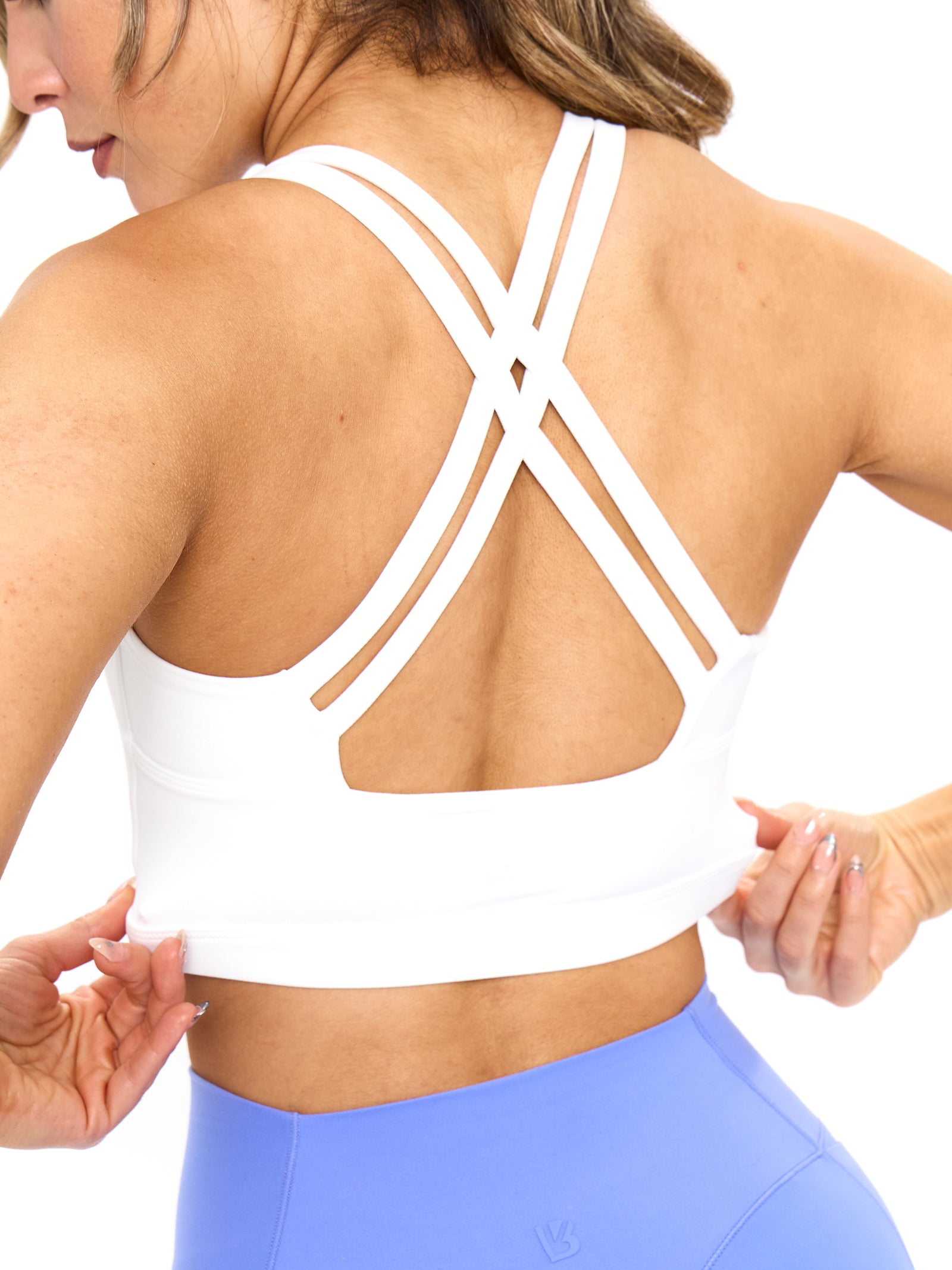 *PREORDER* Rosita Sports Bra- White