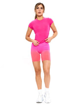 Thumbnail 2 of Halo Baby Tee - Pink Crush, 2 of 4