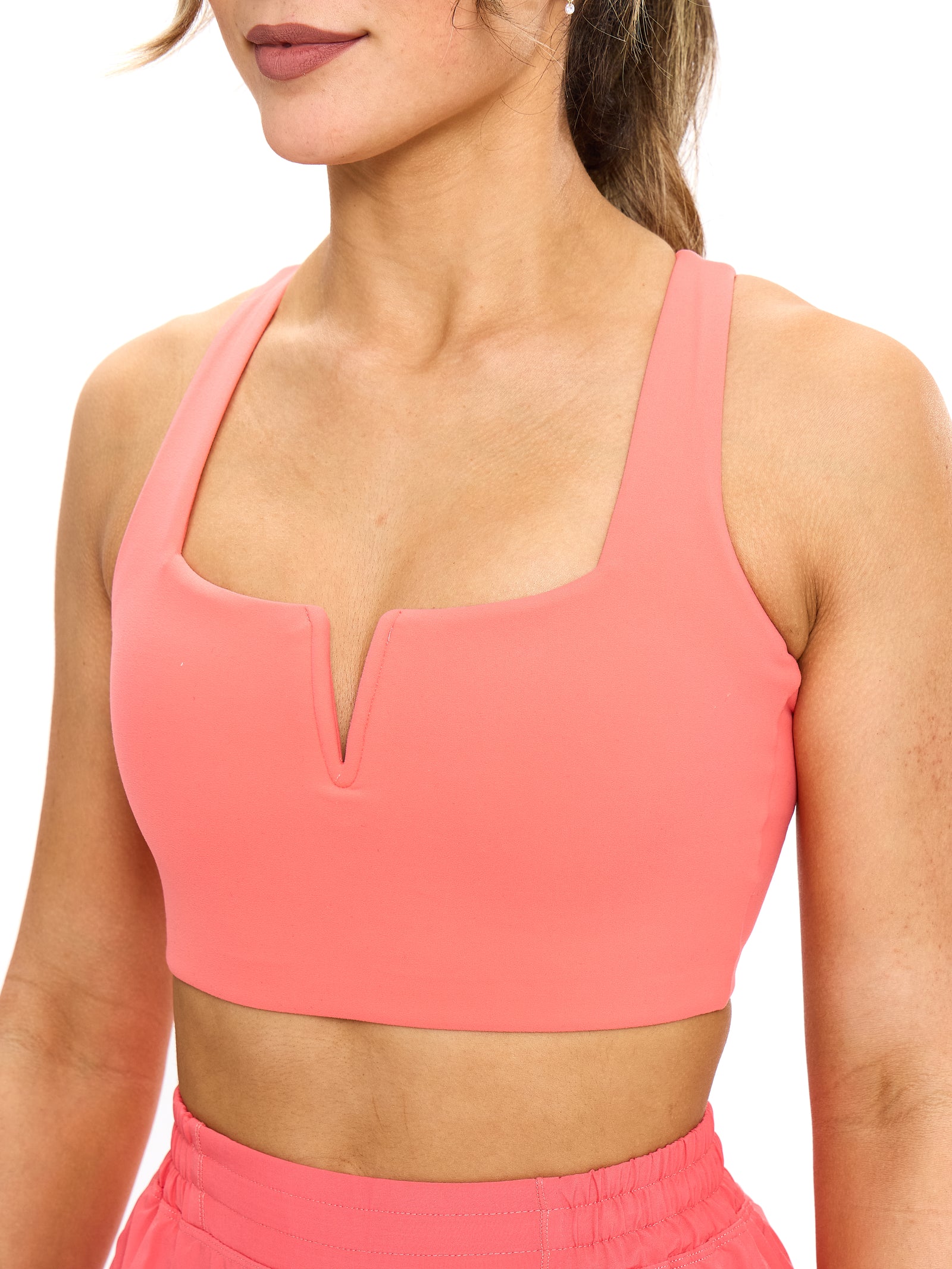 *PREORDER* Nubre Notch Sports Bra - Tequila Sunrise