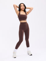 Thumbnail 4 of Revolution Sports Bra - Journey Dark Brown, 4 of 5