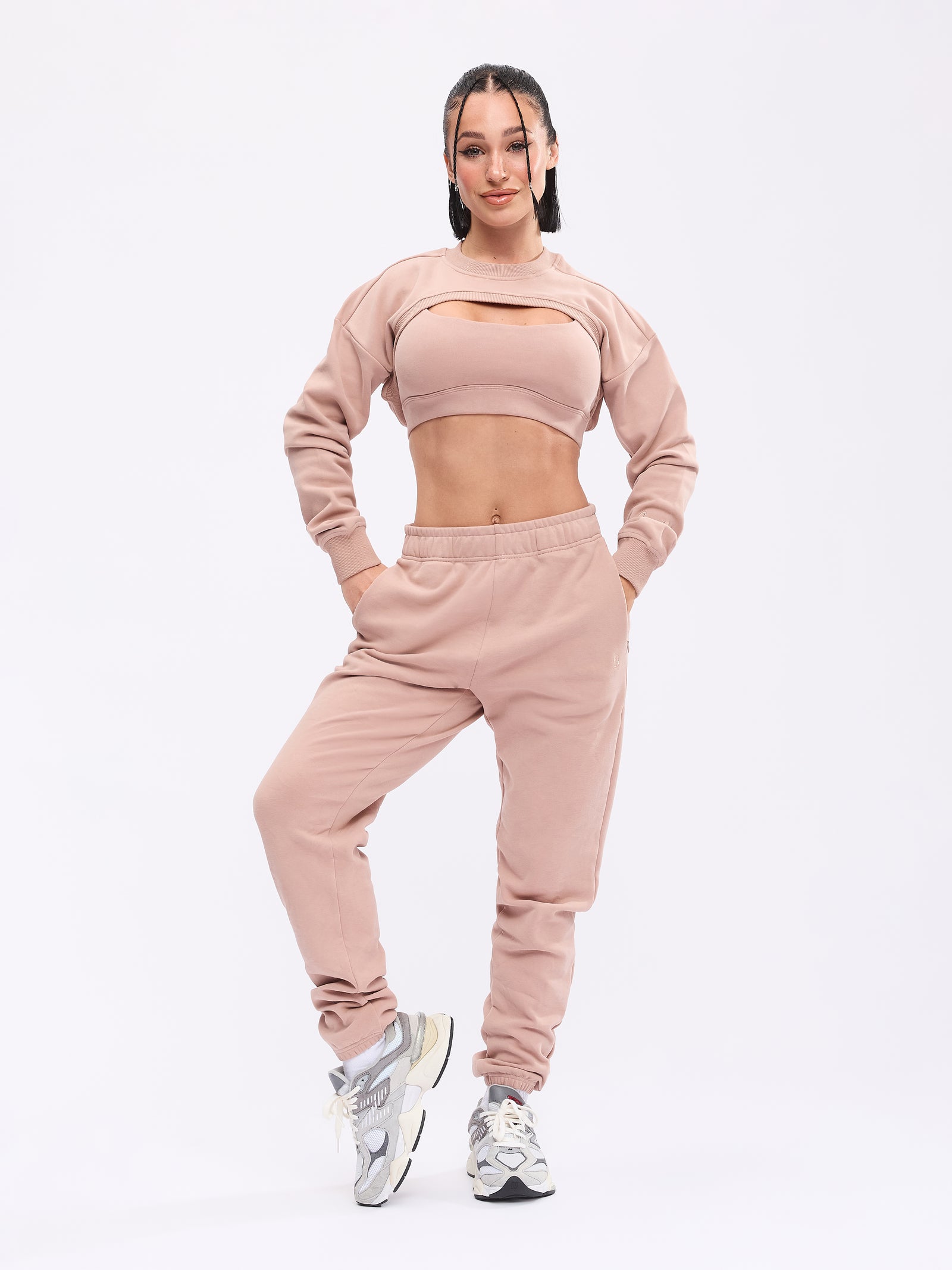 Cloud Bolero Shrug - Mauve