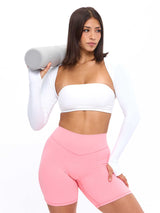 Thumbnail 1 of Airknit Bolero Shrug - White, 1 of 6