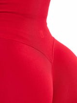 Thumbnail 8 of Shape Seamless Bodysuit - Lipstick Red, 8 of 8