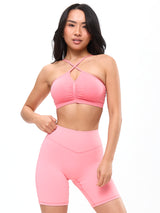 Thumbnail 4 of Wonder Seamless Sports Bra - Guava, 4 of 5