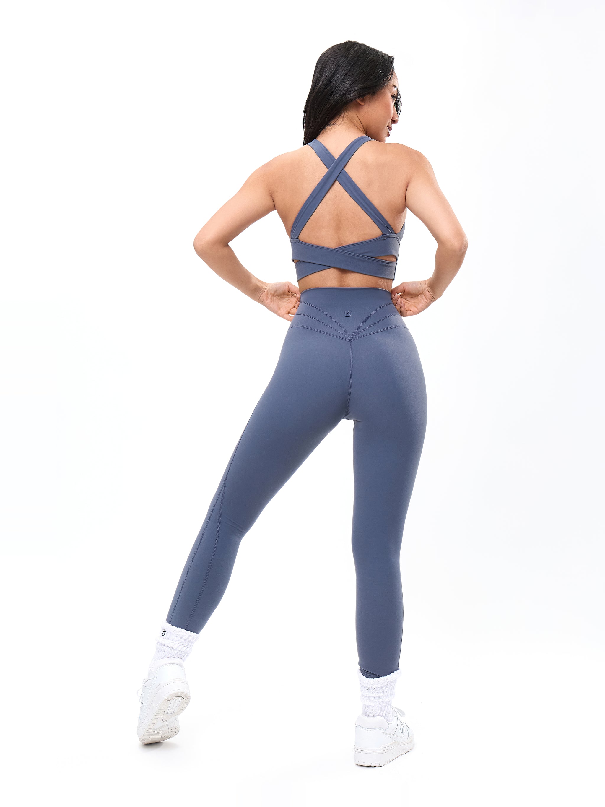 Alpha Sports Bra - Barista Blue