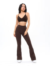 Thumbnail 6 of Plunge Seamless Sports Bra - Cold Brew, 6 of 6