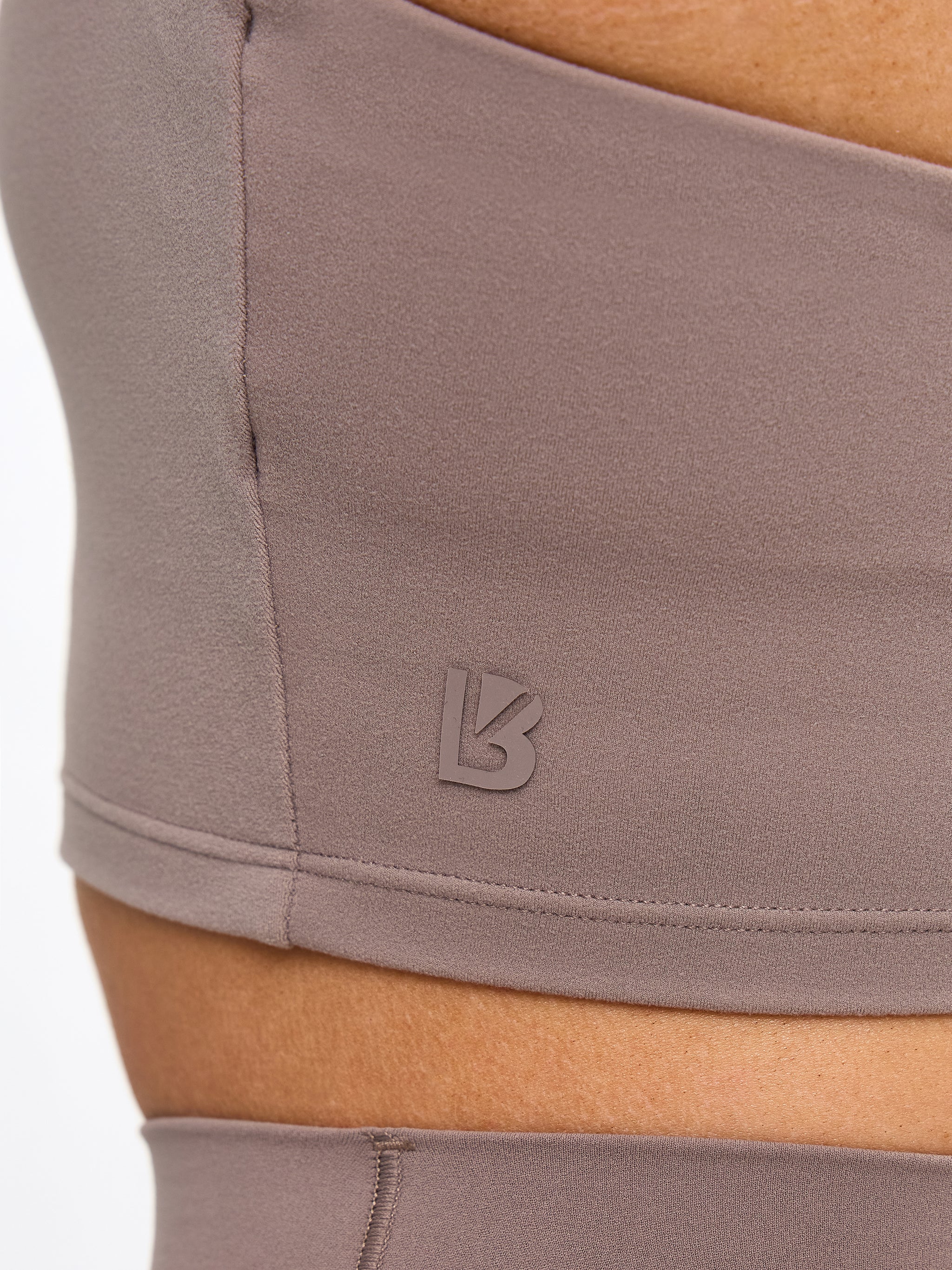 Revolution Halter Crop - Chai Latte