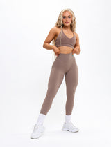 Thumbnail 3 of Sultry Sports Bra - Chai Latte, 3 of 7