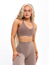 Thumbnail 1 of Sultry Sports Bra - Chai Latte, 1 of 7