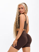 Thumbnail 6 of Aggressive Scrunch Short 7" - Cold Brew, 6 of 7