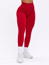Thumbnail 5 of Miracle Seamless Legging - Lipstick Red, 5 of 5