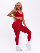 Thumbnail 3 of Miracle Seamless Legging - Lipstick Red, 3 of 5