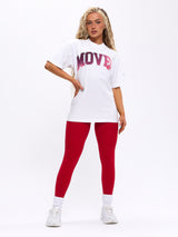 Thumbnail 2 of Juicy Moves Tee - White, 2 of 5