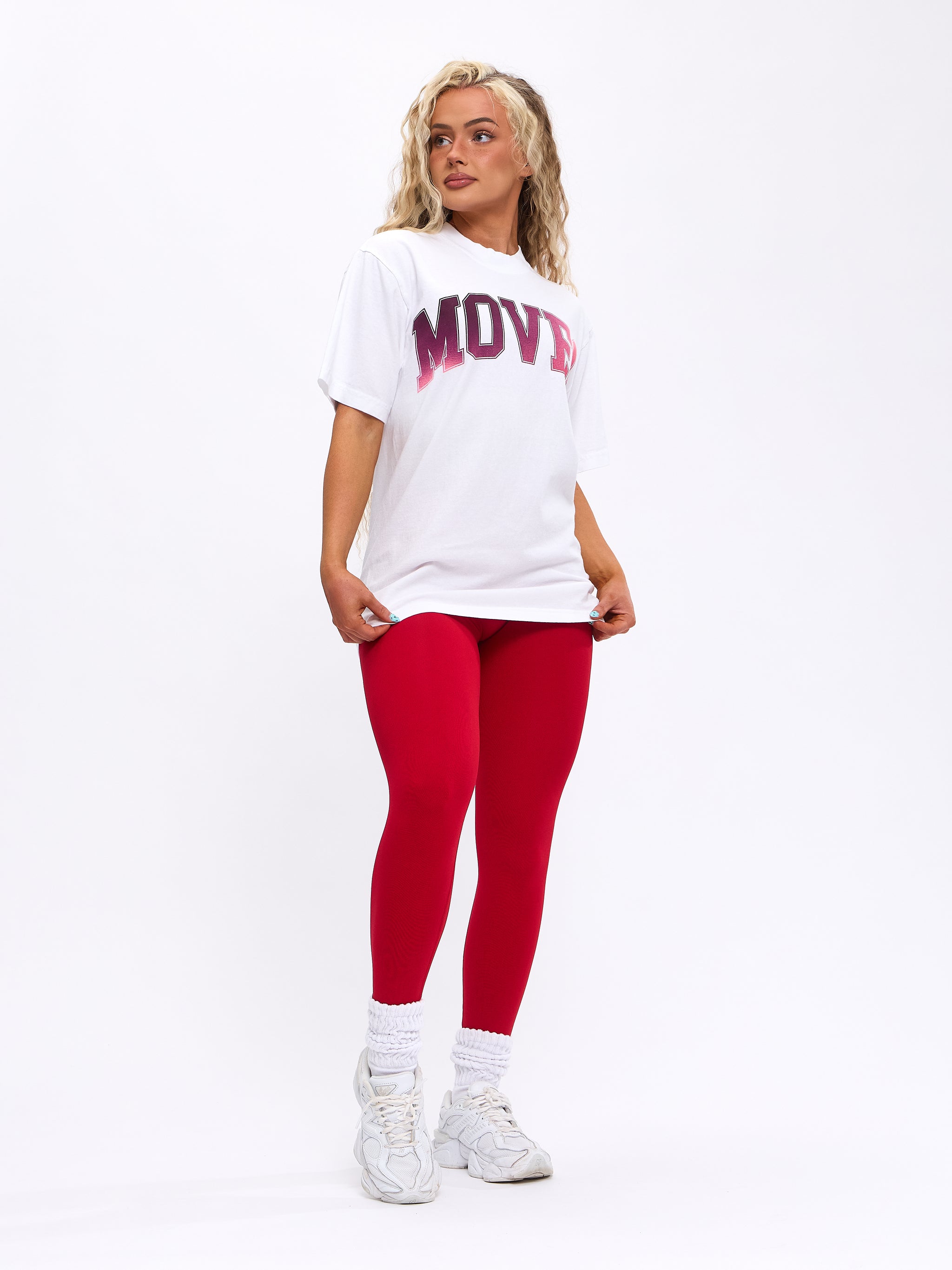 Juicy Moves Tee - White
