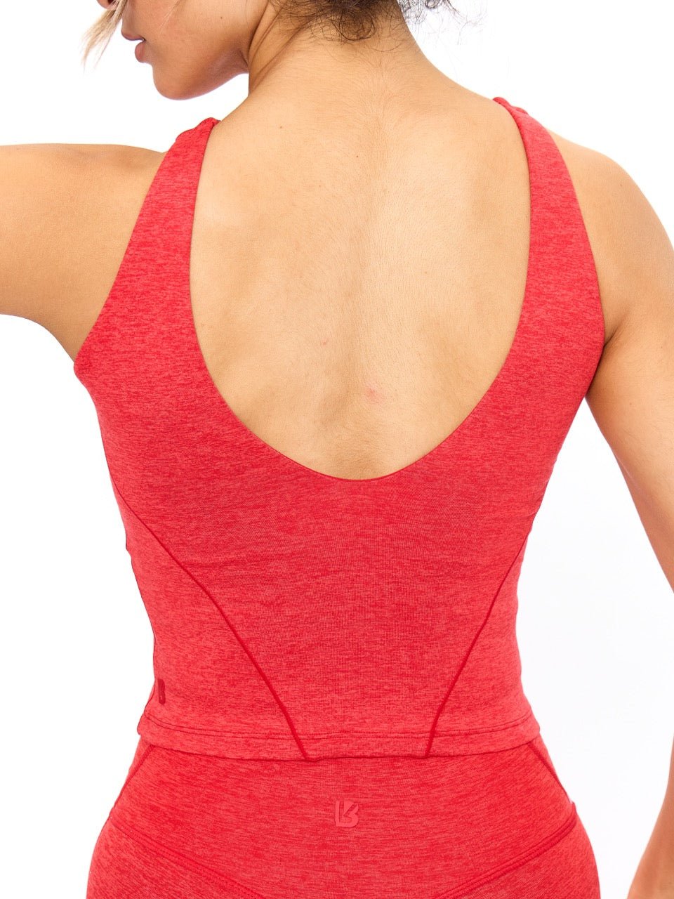 Dream Heather Tank - Salsa Red
