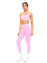 Thumbnail 3 of Dream Heather Contrast Legging - Pink Sugar, 3 of 8